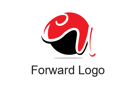 Letters CU are in circle logo