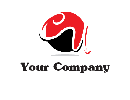Letters CU are in circle logo