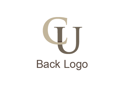 letter CU together 