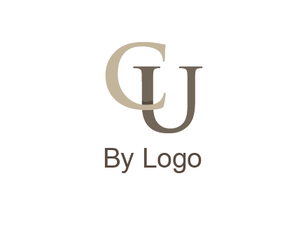 letter CU together 