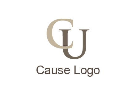 letter CU together 