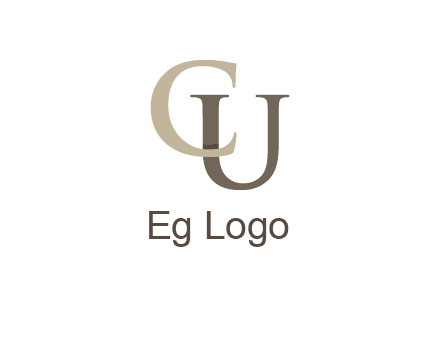 letter CU together 