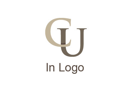 letter CU together 