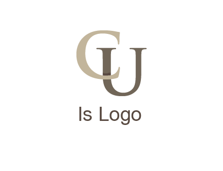 letter CU together 