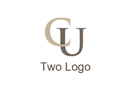 letter CU together 