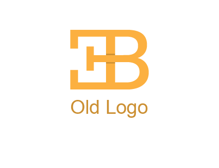 letter B forming letter E