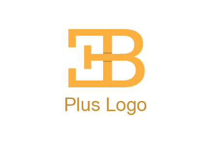 letter B forming letter E
