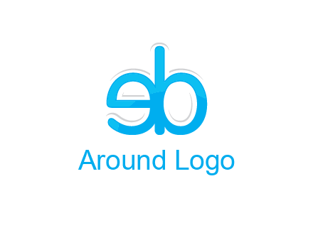 letter BE joined together