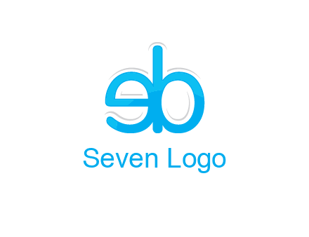 letter BE joined together