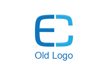 letter C forming letter E