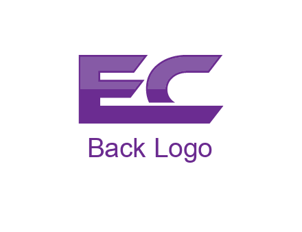 letter EC together
