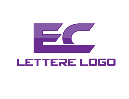letter EC together