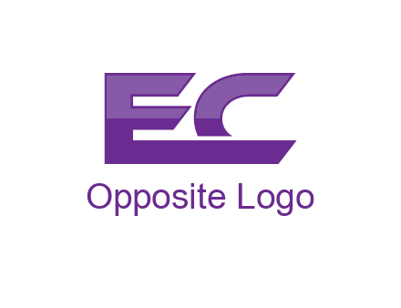 letter EC together
