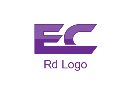 letter EC together