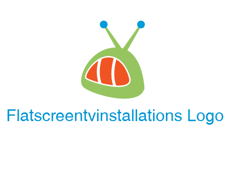 alien snail resembling a TV