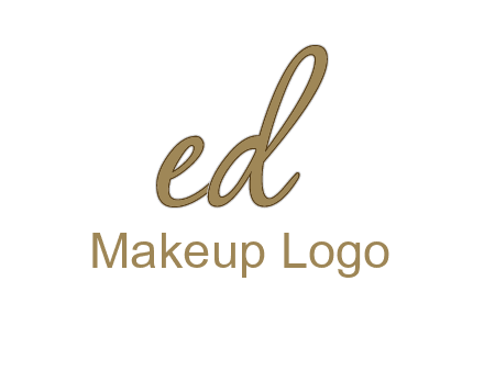 cursive writing letter ED