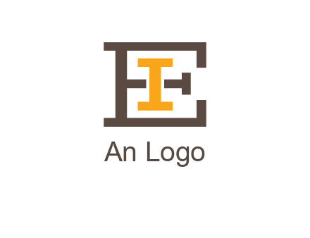 letter I in letter E