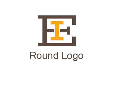 letter I in letter E