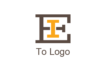 letter I in letter E