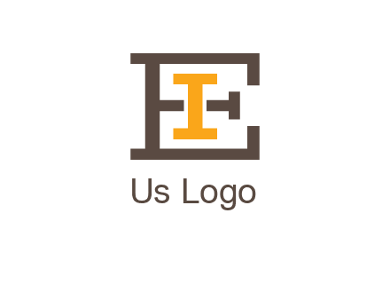 letter I in letter E