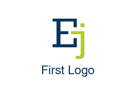 letter E and letter J together