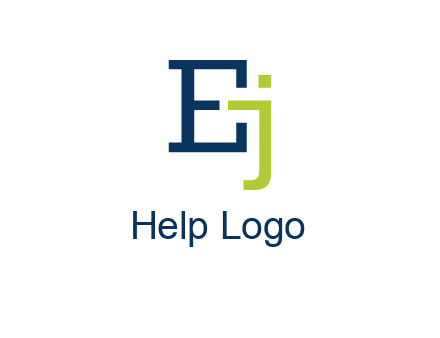 letter E and letter J together
