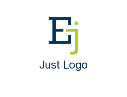 letter E and letter J together