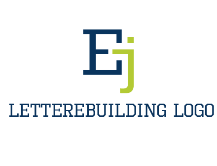 letter E and letter J together