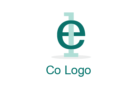letter L in letter E