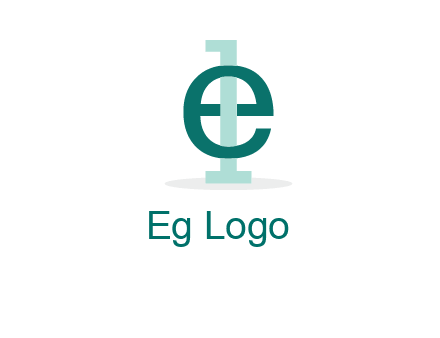 letter L in letter E