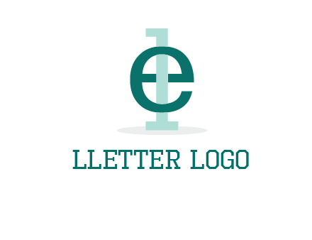 letter L in letter E