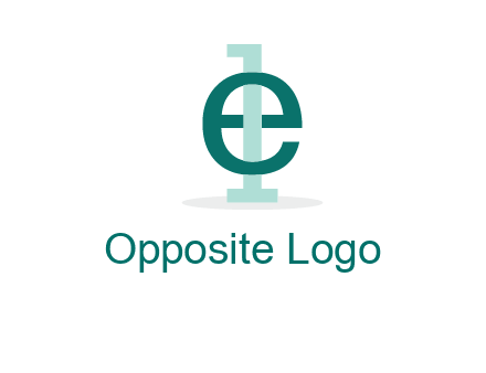letter L in letter E