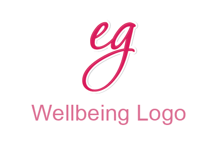 letter E and letter G joined together