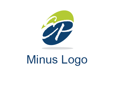 Letters EP are in a oval shape logo
