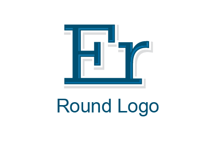 letter E and letter R joined together