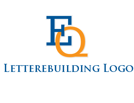 letter E and letter Q intertwining with eachother