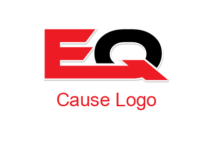 letter E and letter Q together
