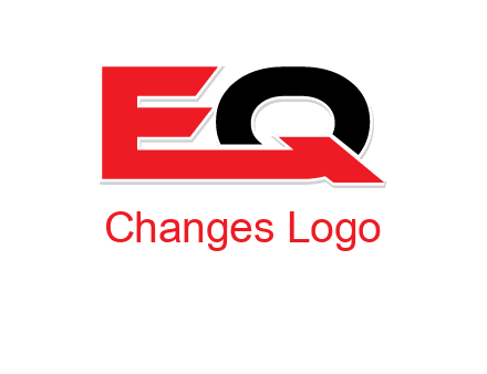 letter E and letter Q together