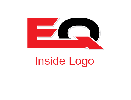 letter E and letter Q together