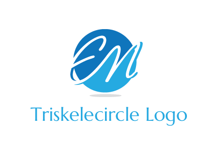 Letters EN are in a circle logo