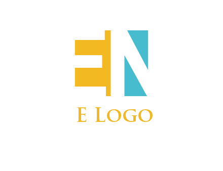 Letters EN are in square logo