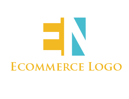 Letters EN are in square logo