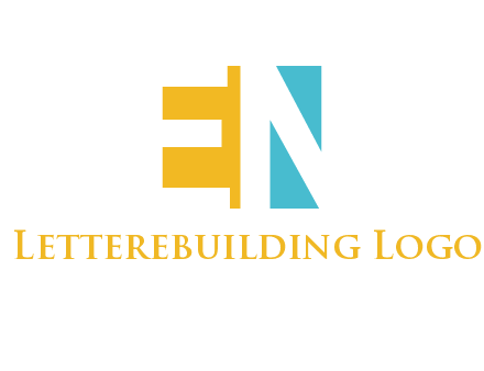 Letters EN are in square logo