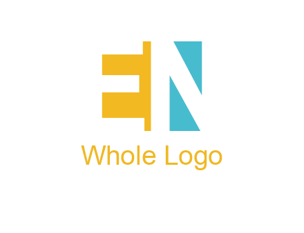 Letters EN are in square logo