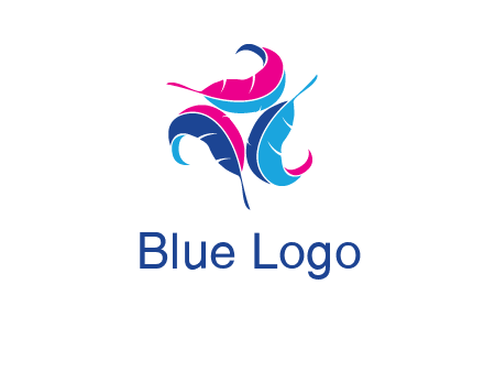 features in triangle formation publishing logo