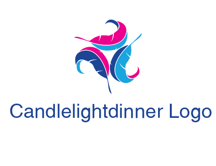 features in triangle formation publishing logo