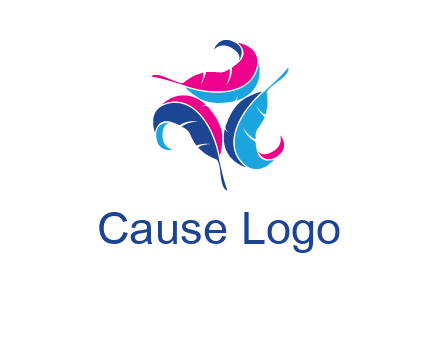 features in triangle formation publishing logo
