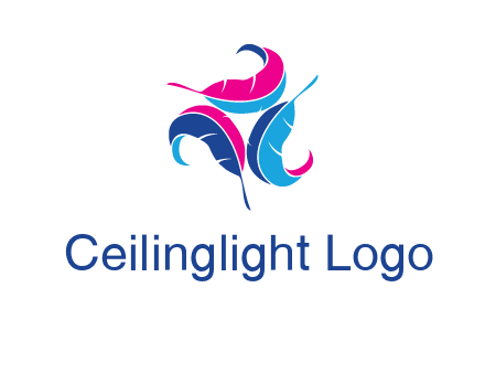 features in triangle formation publishing logo