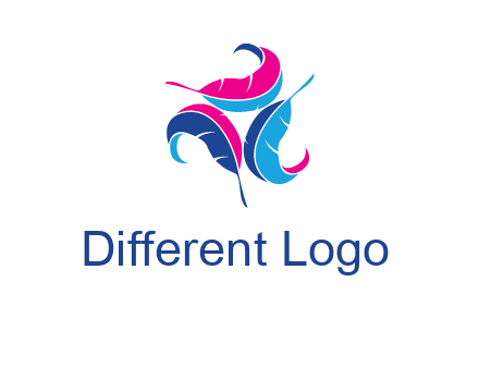features in triangle formation publishing logo