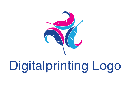 features in triangle formation publishing logo
